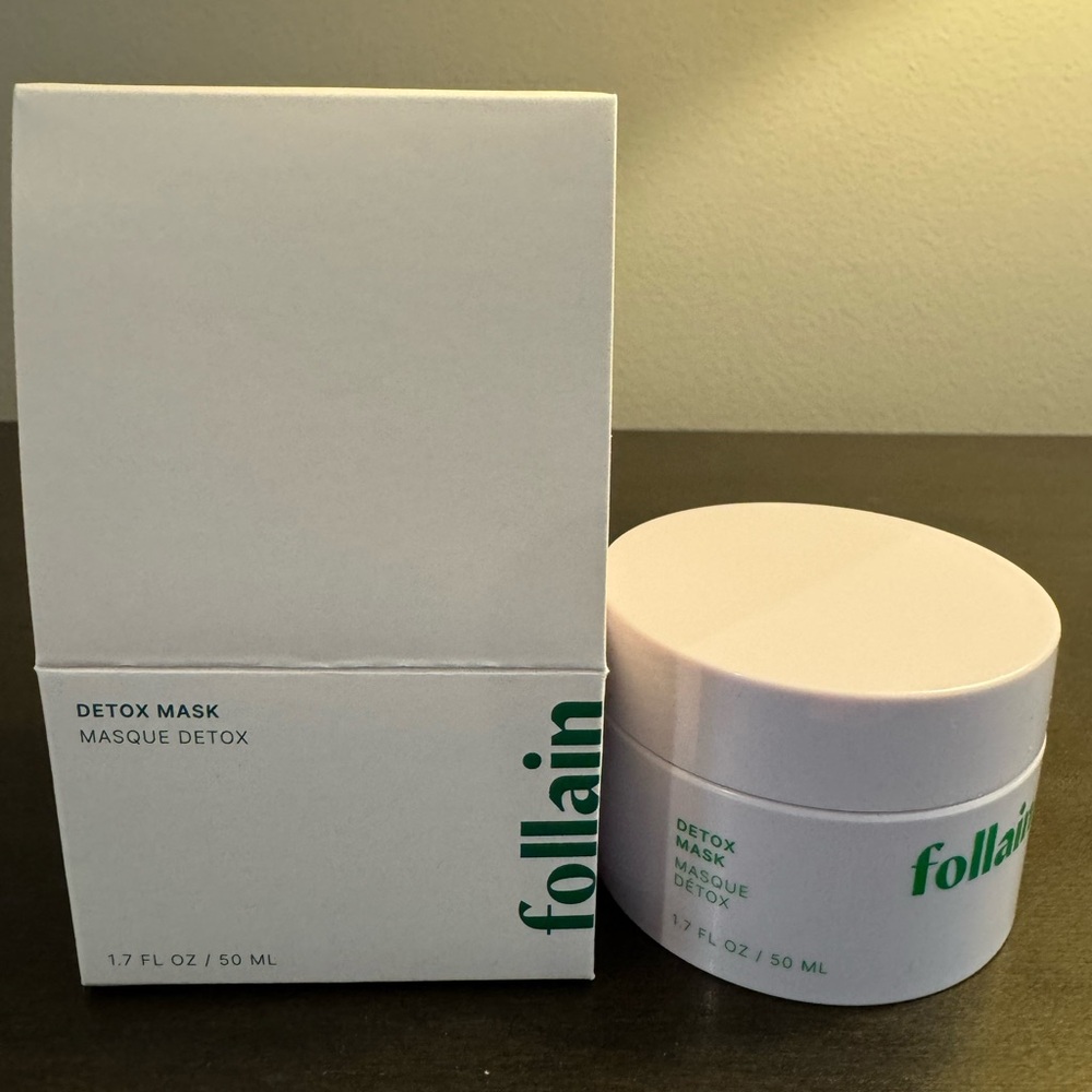 Follain Detox Mask Full Size 1.7 oz 50 ml NIB